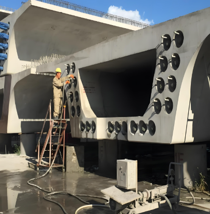 鸡冠压浆料施工流程及注意事项